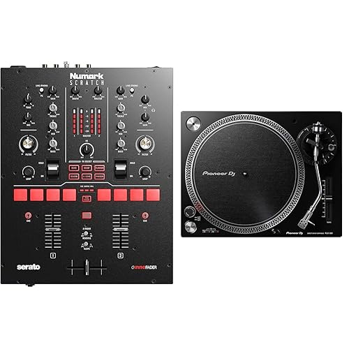 Numark Scratch | Two-Channel DJ Scratch Mixer for Serato DJ Pro